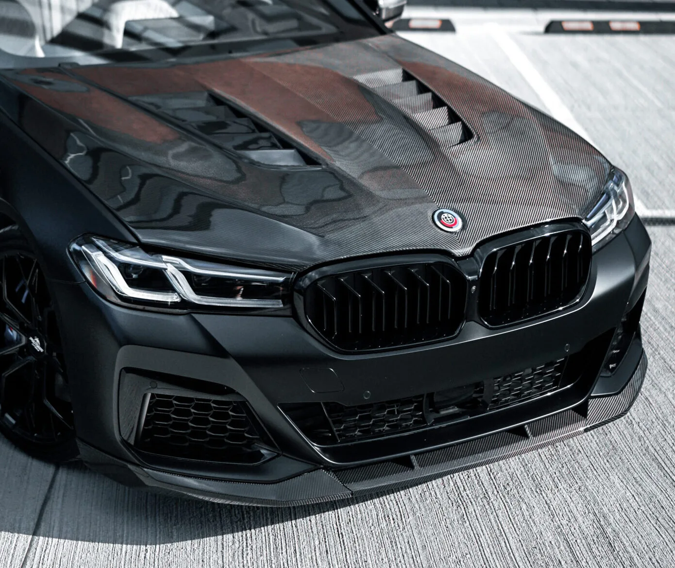FRONT LIP RV LCI carbon BMW G30/G31