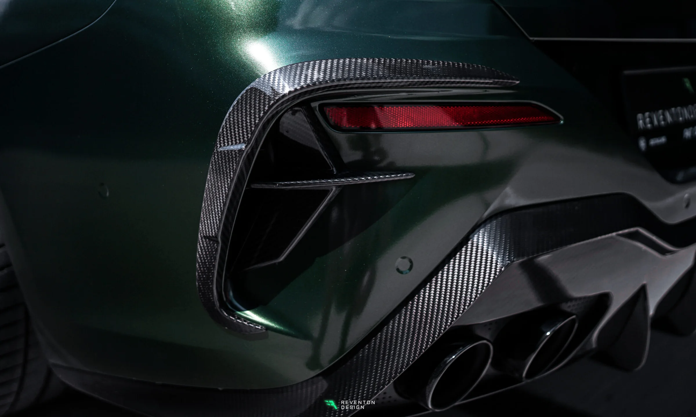 REAR SPLITTER carbon BMW G14/15/16