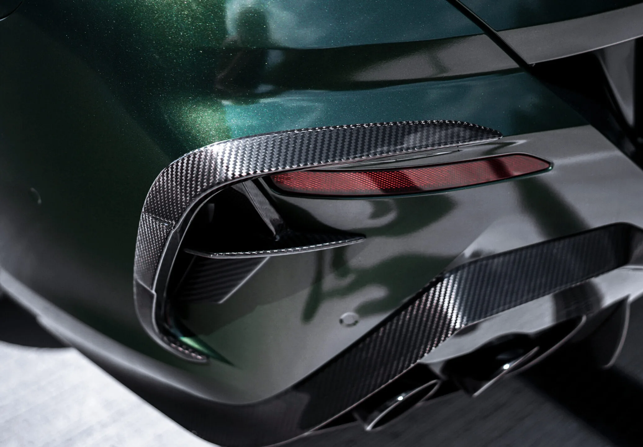 REAR SPLITTER carbon BMW G14/15/16