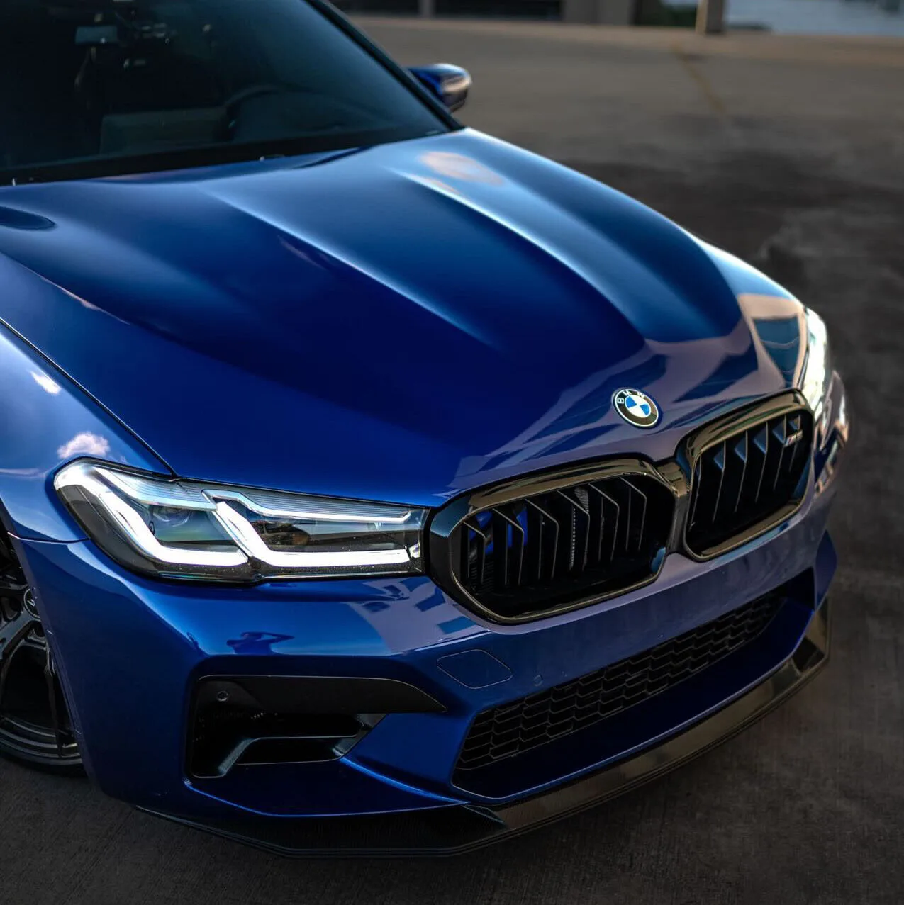 FRONT LIP PRO R1 LCI carbon BMW M5 F90