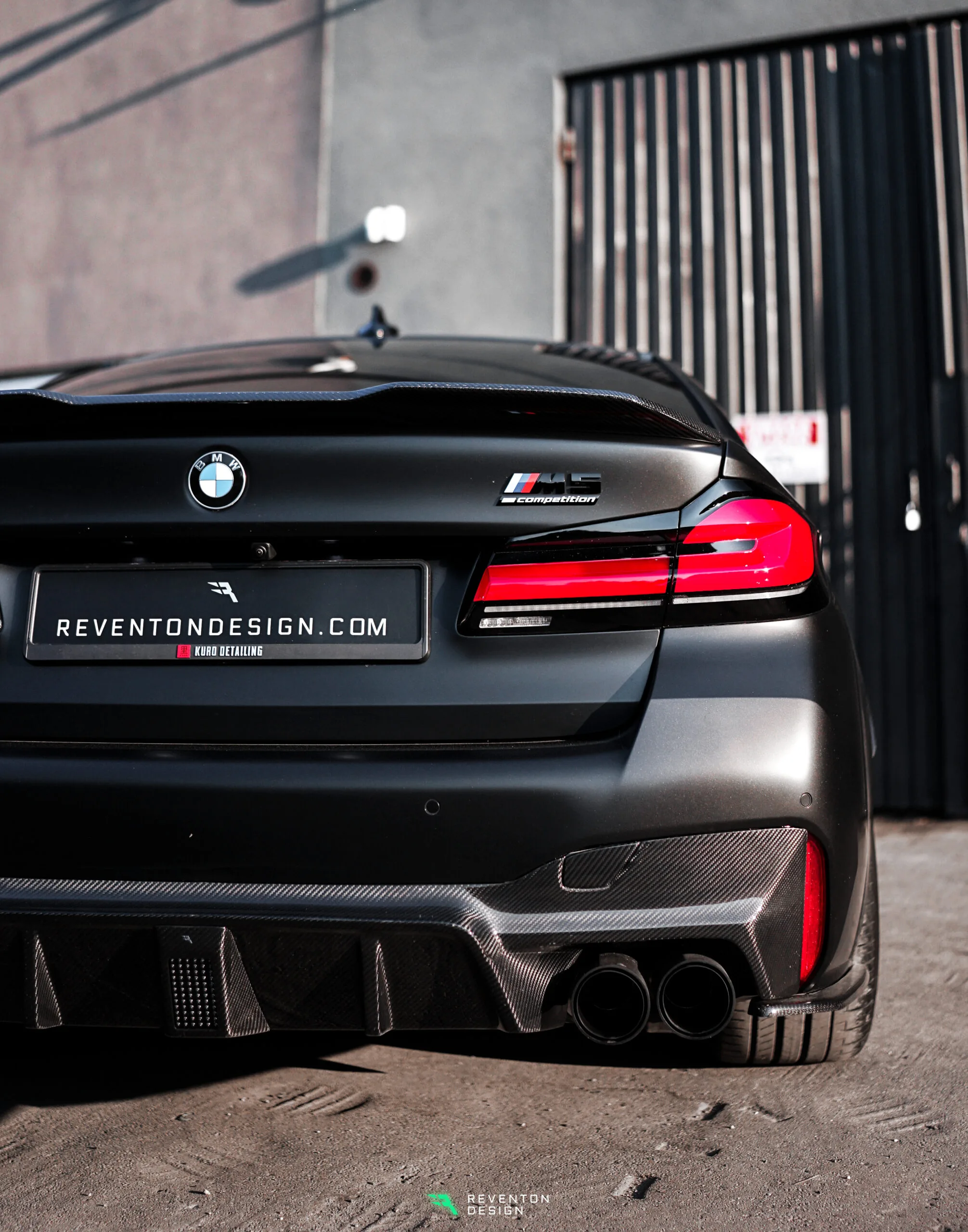 DIIFFUSER LED V2 carbon BMW M5 F90