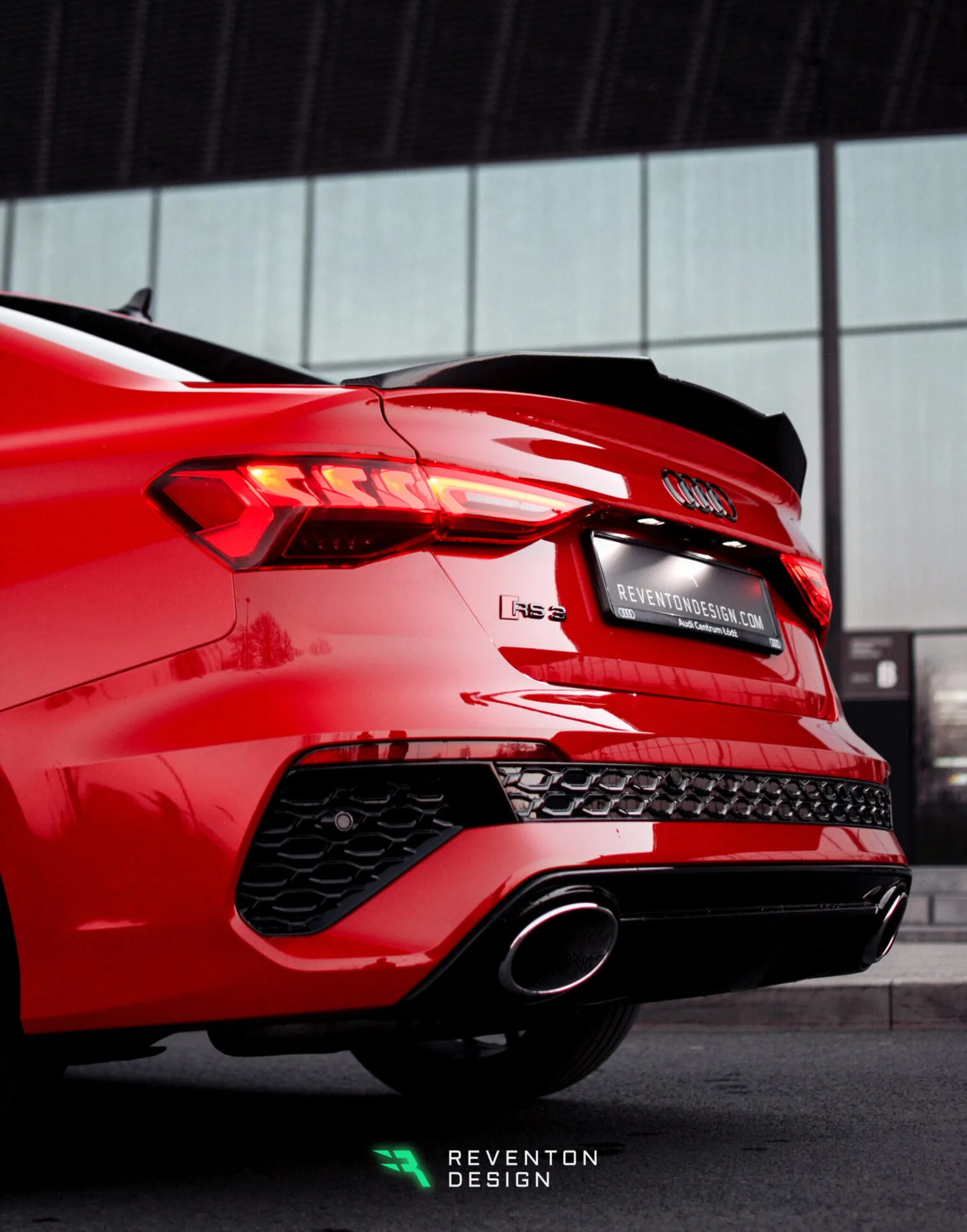 TRUNK SPOILER V1 carbon Audi S3/RS3 8Y LIMOUSINE
