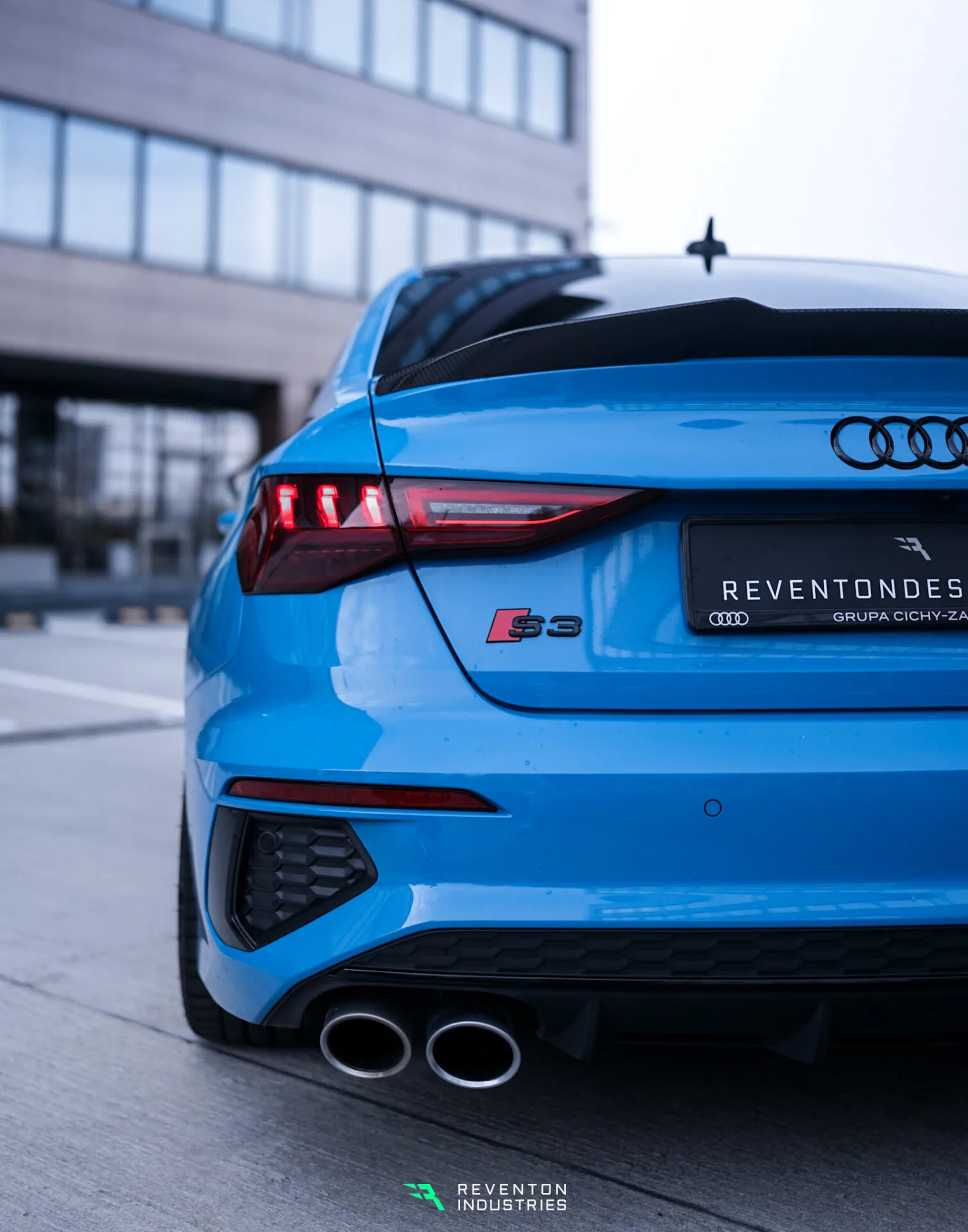 TRUNK SPOILER V1 carbon Audi S3/RS3 8Y LIMOUSINE